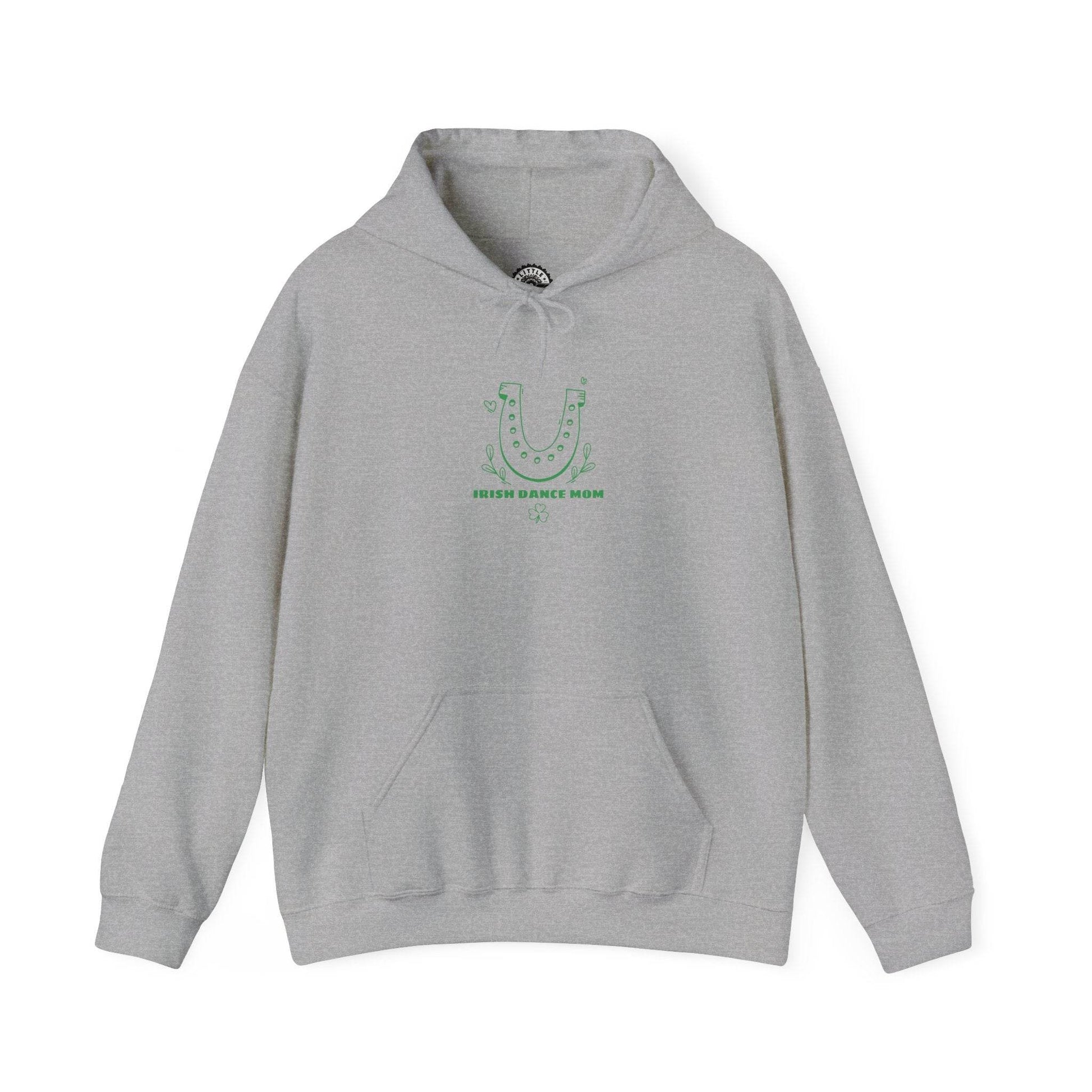 Irish Dance Mom Hoodie, Irish Dance Sweatshirt, Dance Mom Gift, Irish Dance Apparel, Irish Dance Team Hoodie - Little Flower Farm