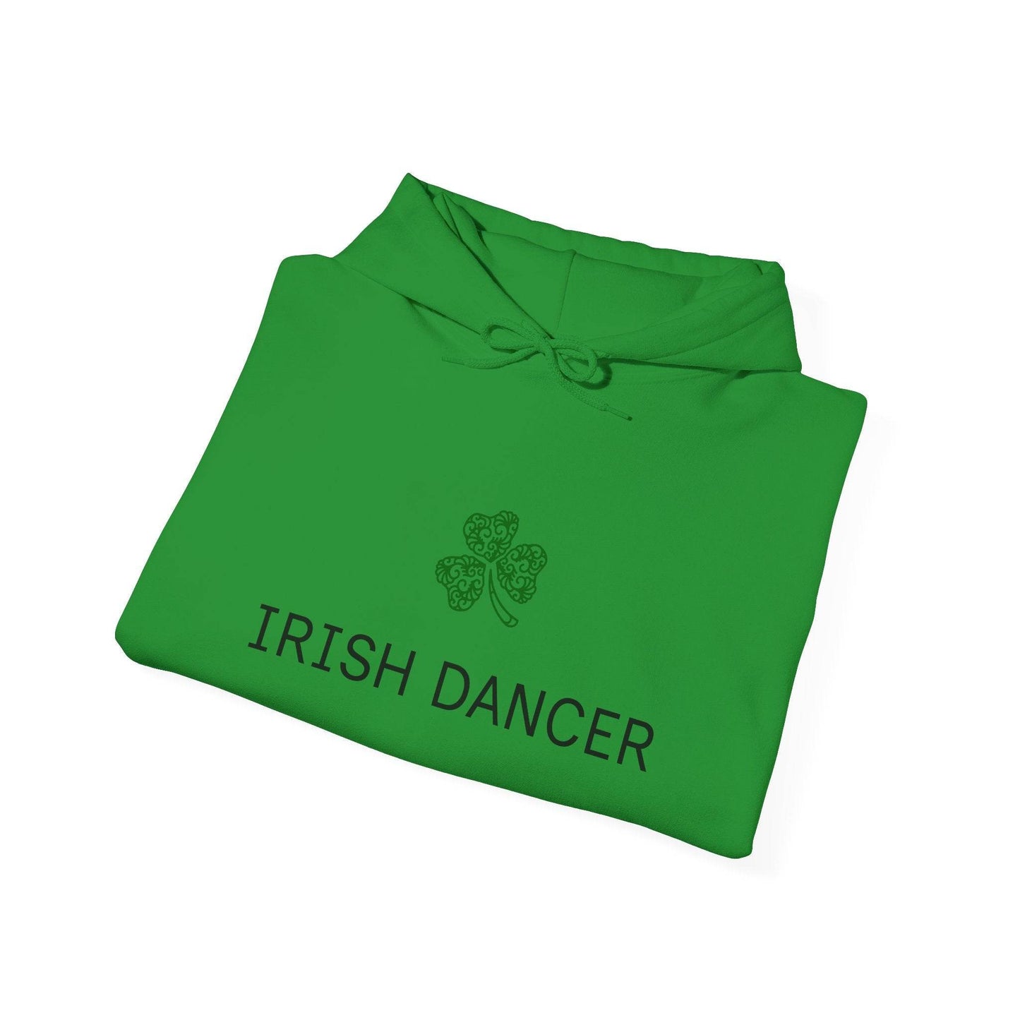 Personalized Irish Dancer Hoodie, Dance Sweatshirt, Celtic Jig Pullover, Shamrock Dance Jacket, St. Patrick's Day Top - Little Flower Farm