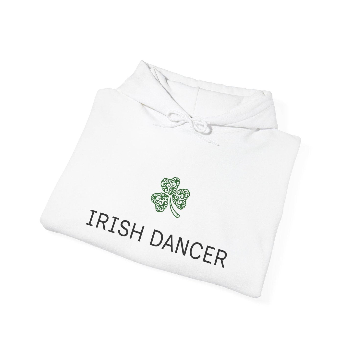 Personalized Irish Dancer Hoodie, Dance Sweatshirt, Celtic Jig Pullover, Shamrock Dance Jacket, St. Patrick's Day Top - Little Flower Farm