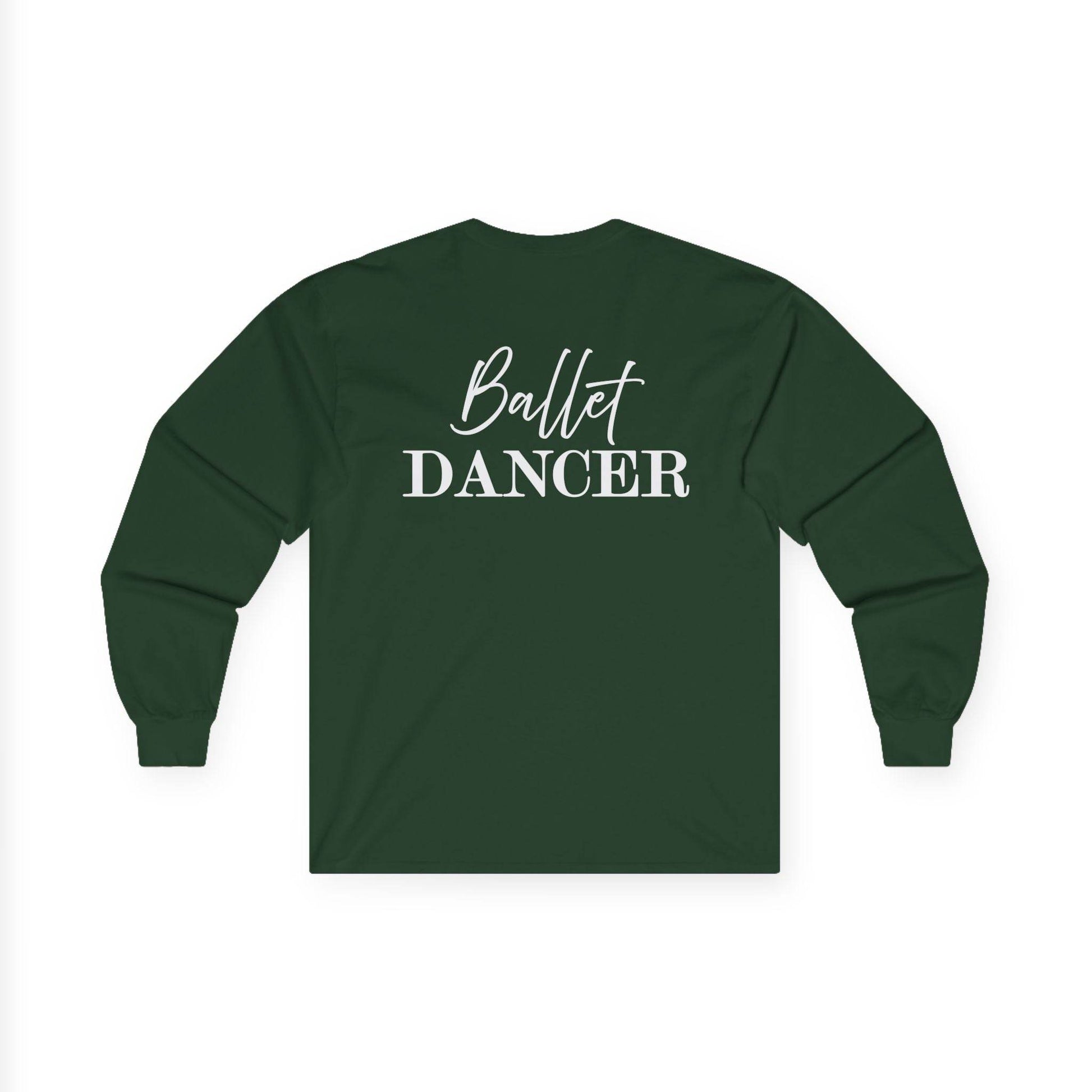 Hip Hop Dancer Long Sleeve Tee, Dance Practice Unisex Cotton Shirt, Urban Streetwear Top, Hip Hop Clothing Gift, Dance Class Apparel - Little Flower Farm