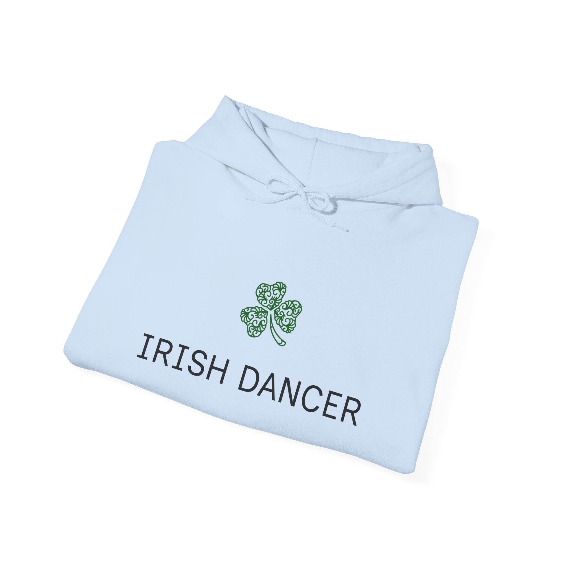 Personalized Irish Dancer Hoodie, Dance Sweatshirt, Celtic Jig Pullover, Shamrock Dance Jacket, St. Patrick's Day Top - Little Flower Farm