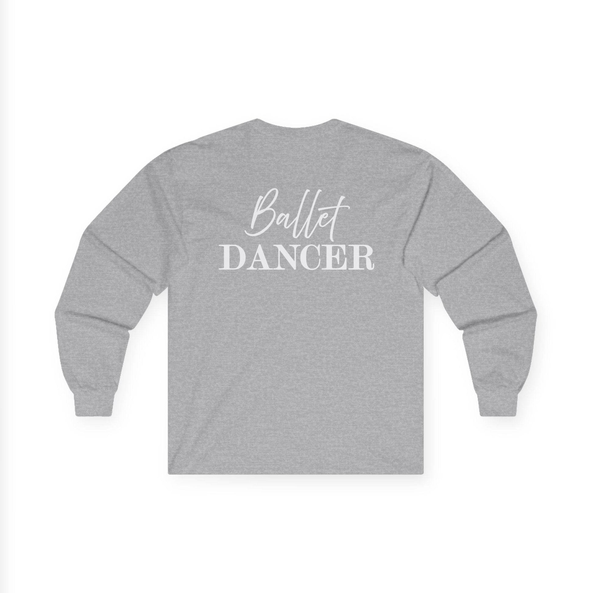 Hip Hop Dancer Long Sleeve Tee, Dance Practice Unisex Cotton Shirt, Urban Streetwear Top, Hip Hop Clothing Gift, Dance Class Apparel - Little Flower Farm