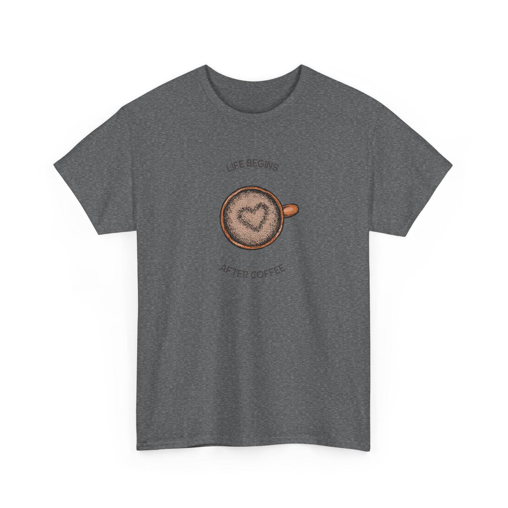 Coffee Lover Unisex Tee, Coffee Tee, Caffeine Addict Shirt, Funny Coffee Shirt, Coffee Gift, Coffee T-Shirt - Little Flower Farm