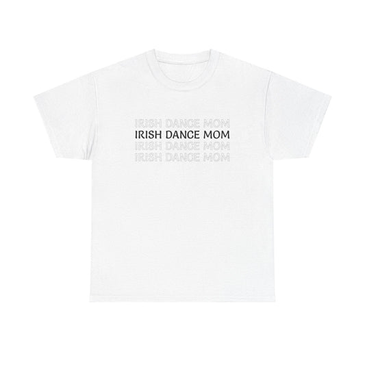 Irish Dance Mom Tee, St. Patrick's Day Shirt, Celtic Dance T-Shirt, Irish Pride Top, Shamrock Apparel - Little Flower Farm