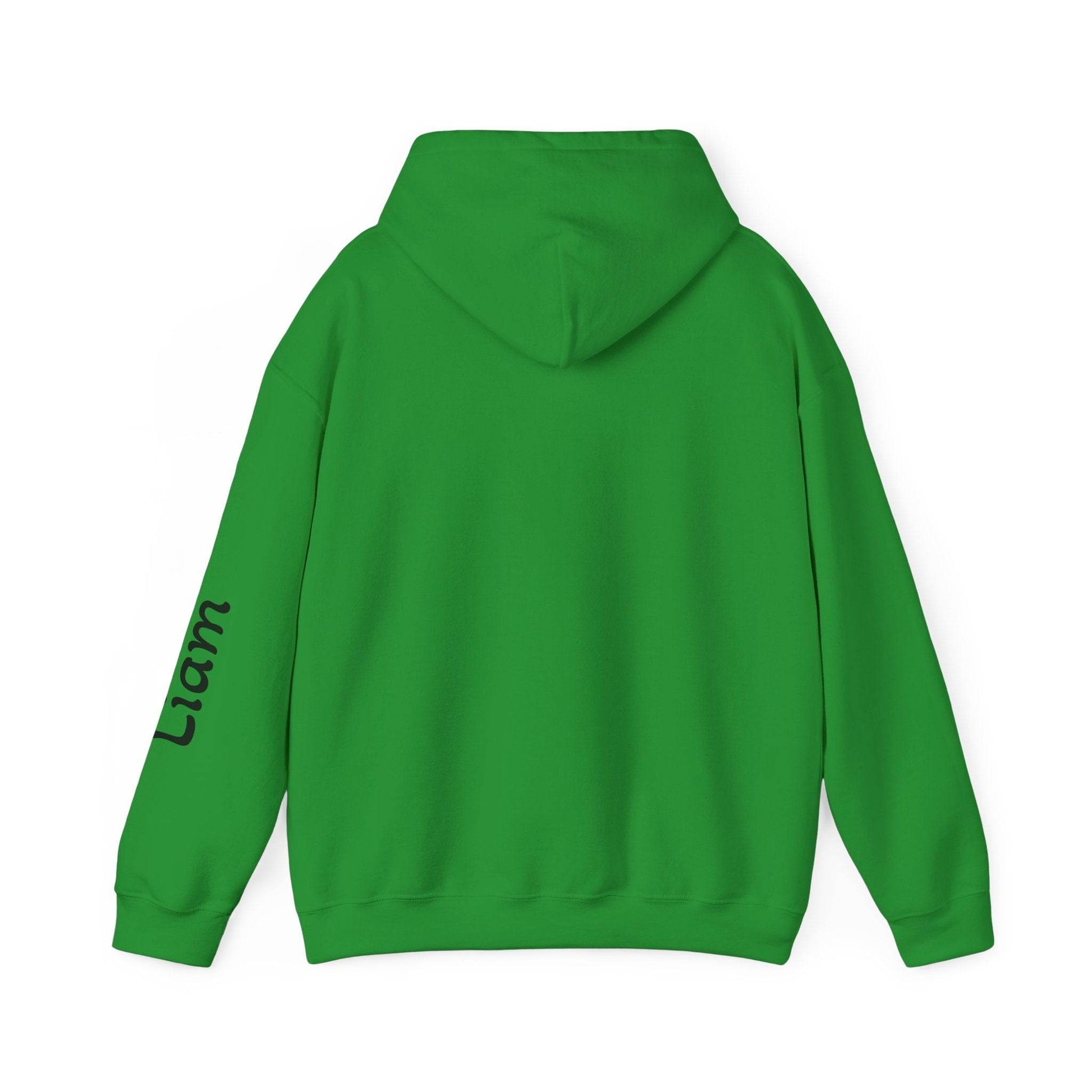 Personalized Irish Dancer Hoodie, Dance Sweatshirt, Celtic Jig Pullover, Shamrock Dance Jacket, St. Patrick's Day Top - Little Flower Farm