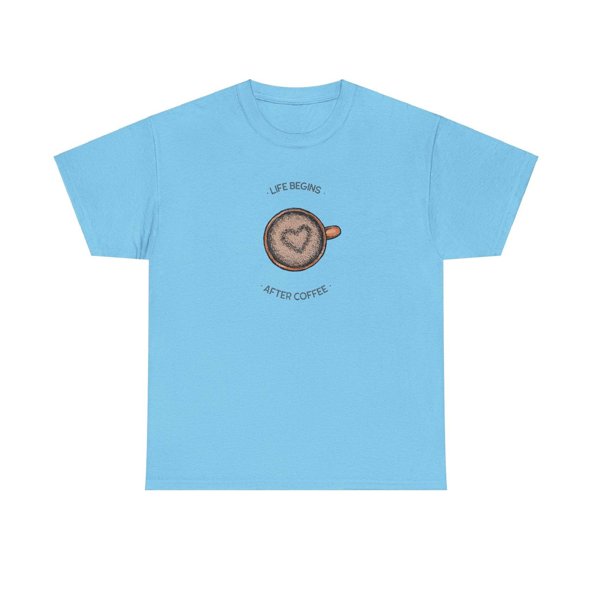 Coffee Lover Unisex Tee, Coffee Tee, Caffeine Addict Shirt, Funny Coffee Shirt, Coffee Gift, Coffee T-Shirt - Little Flower Farm