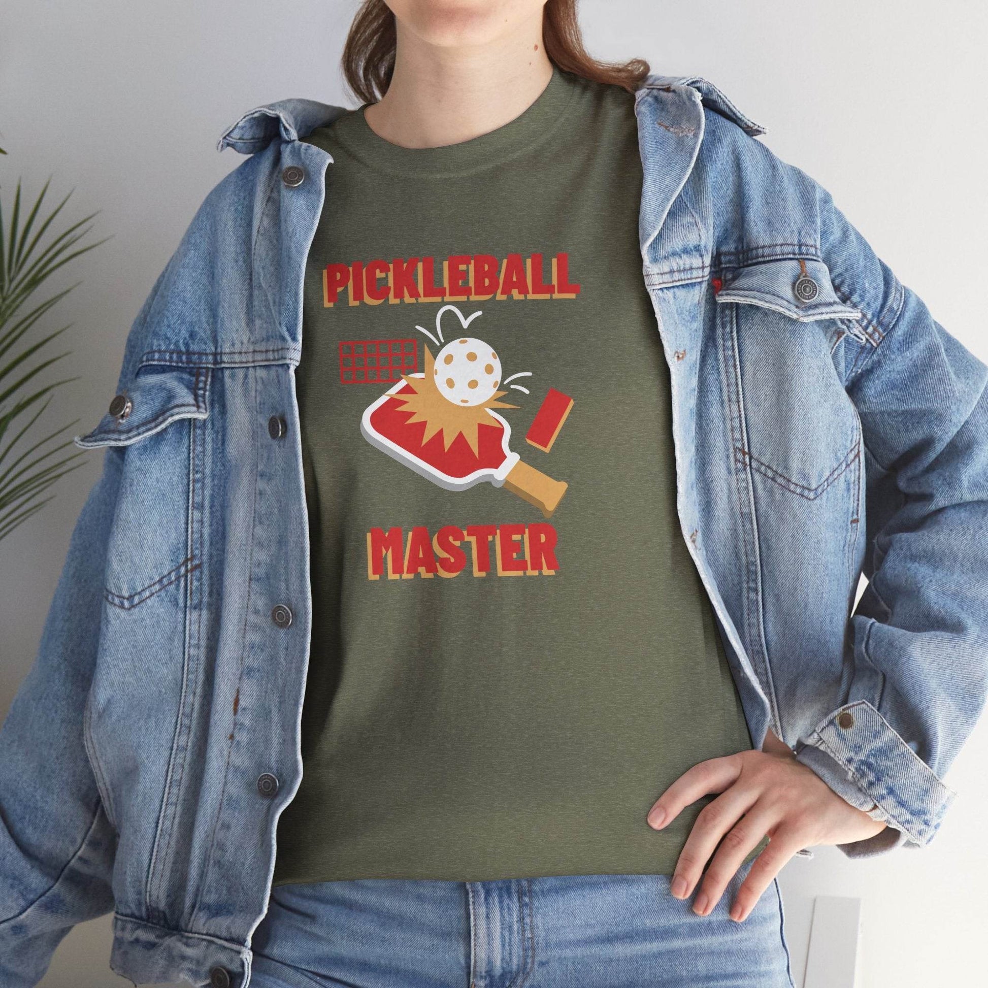 Pickleball Master Tee, Pickleball Player Gift, Unisex Tee, Sports Shirt, Pickleball Lover Shirt - Little Flower Farm