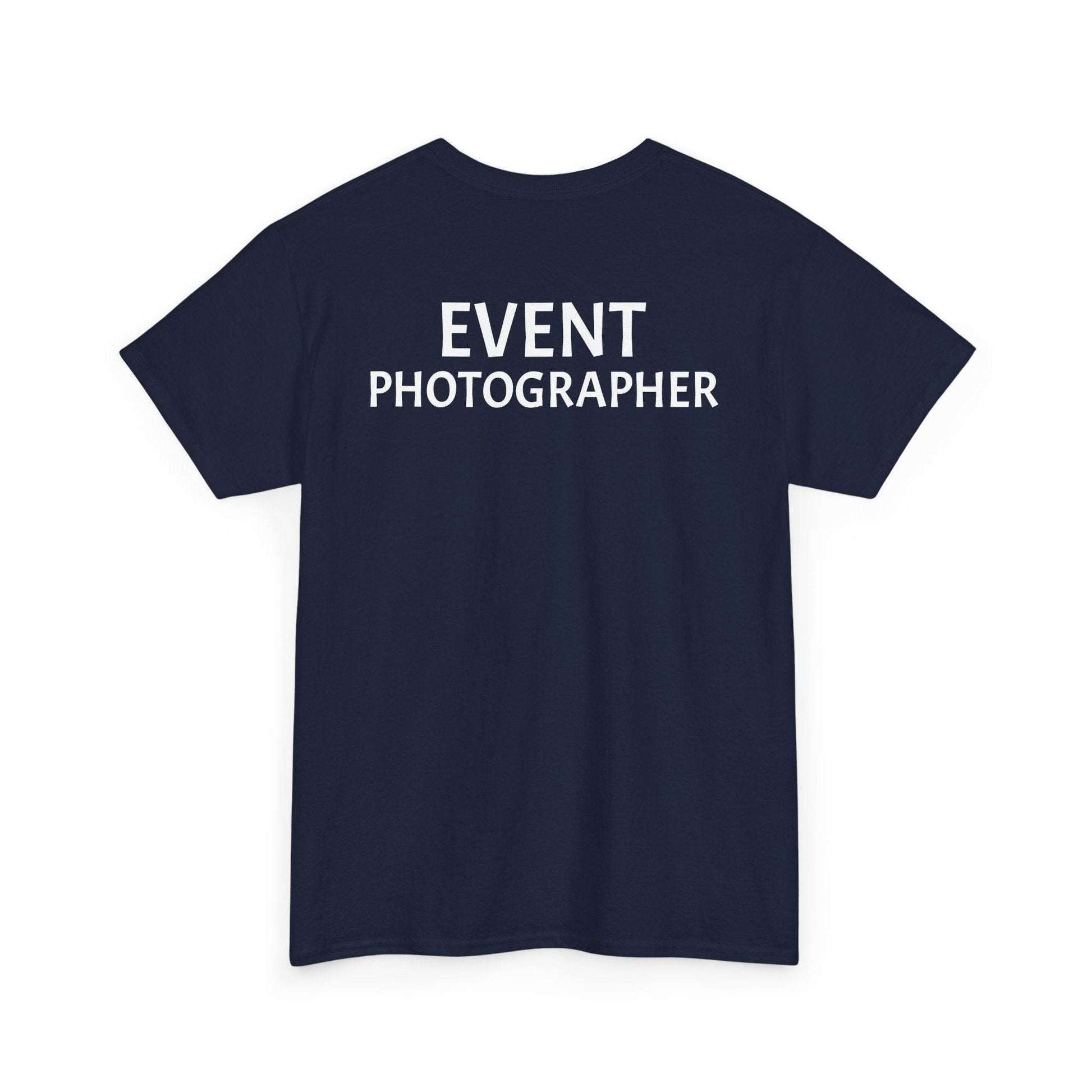Unisex Heavy Cotton Tee - Event Photographer Graphic Shirt - Little Flower Farm