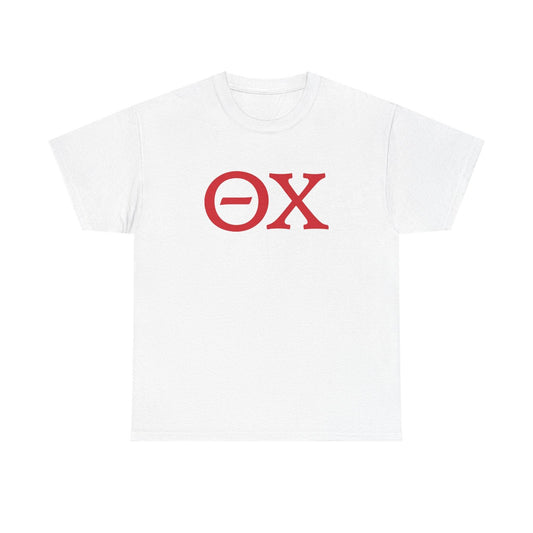 Theta Chi Unisex Heavy Cotton Tee - Little Flower Farm