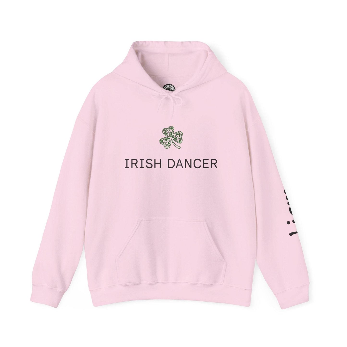 Personalized Irish Dancer Hoodie, Dance Sweatshirt, Celtic Jig Pullover, Shamrock Dance Jacket, St. Patrick's Day Top - Little Flower Farm