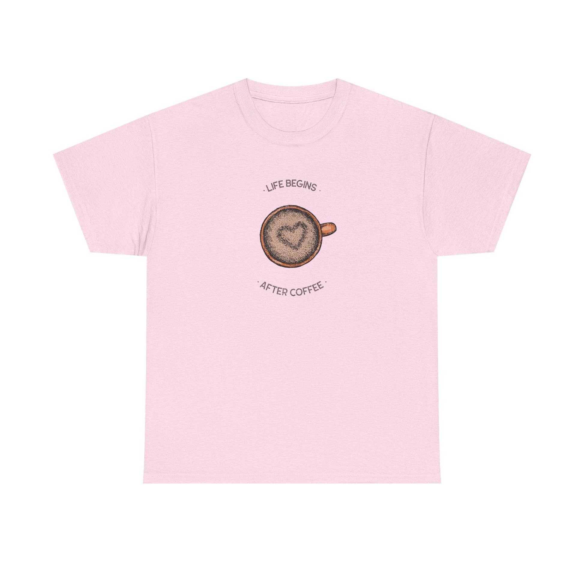 Coffee Lover Unisex Tee, Coffee Tee, Caffeine Addict Shirt, Funny Coffee Shirt, Coffee Gift, Coffee T-Shirt - Little Flower Farm