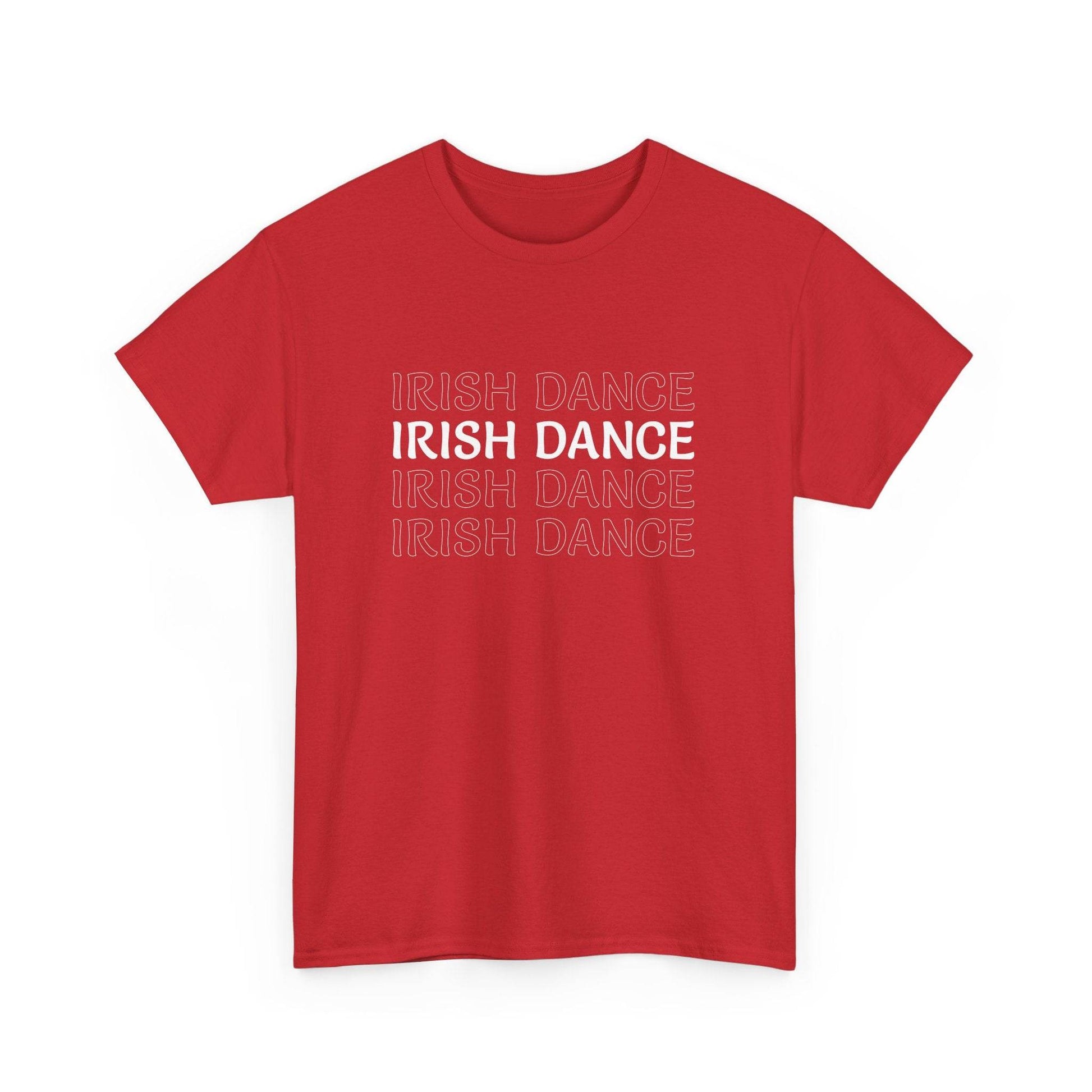 Irish Dance Tee, St. Patrick's Day Shirt, Celtic Dance T-Shirt, Irish Pride Top, Shamrock Apparel - Little Flower Farm