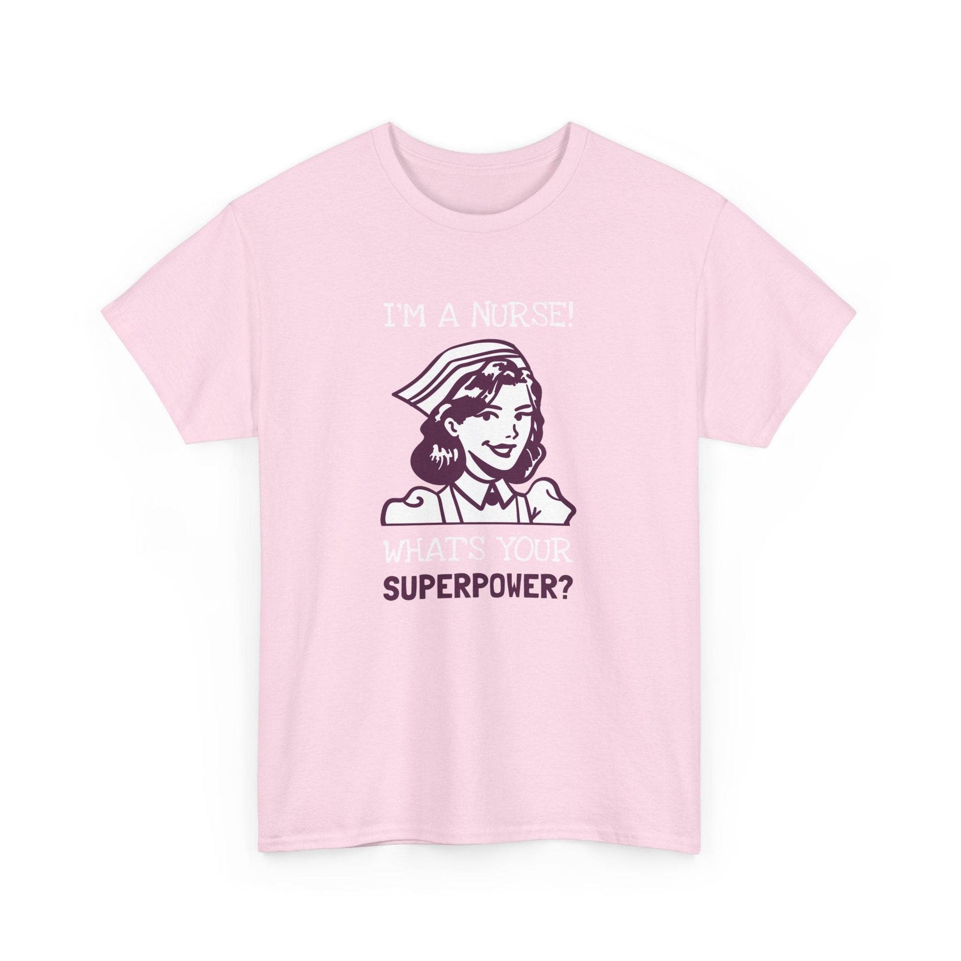 Nurse Superpower T-Shirt, Nurse Gift, RN Appreciation Shirt, ARNP Thank You Top - Little Flower Farm