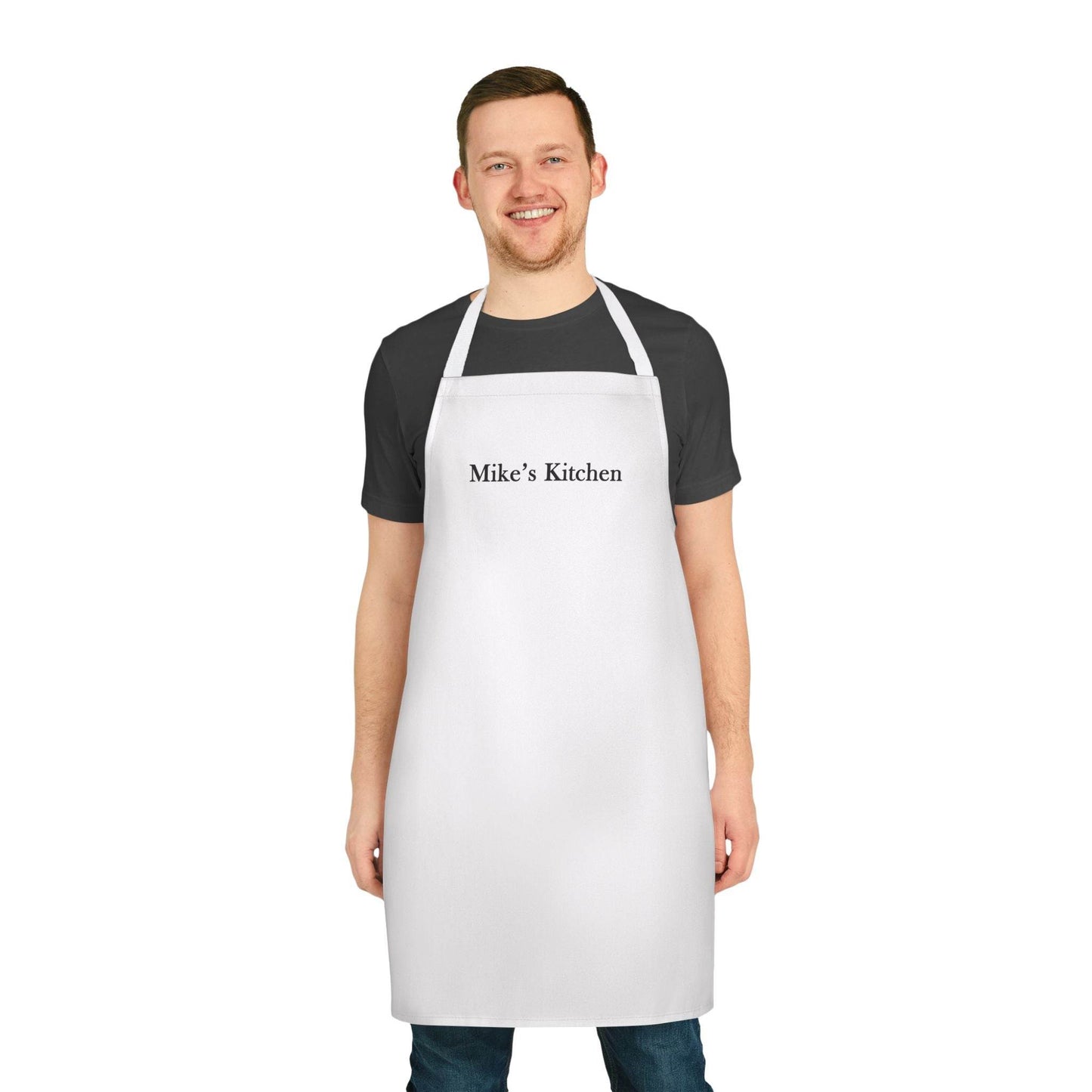 Personalized Kitchen Apron, Custom Home Kitchen Cooking Gift, Religious Handmade Chef BBQ, Adjustable 5-Color Straps, Christian, Custom - Little Flower Farm