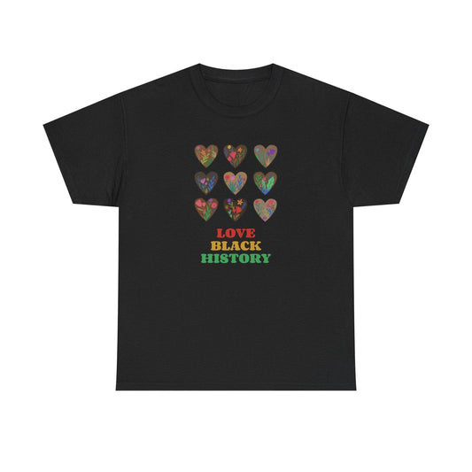Love Black History Tee, Martin Luther King Graphic Shirt, Civil Rights Activist, American History, Pride - Little Flower Farm