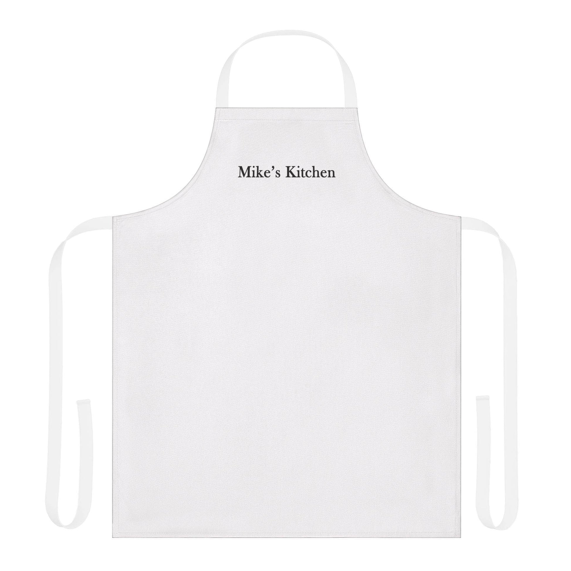 Personalized Kitchen Apron, Custom Home Kitchen Cooking Gift, Religious Handmade Chef BBQ, Adjustable 5-Color Straps, Christian, Custom - Little Flower Farm