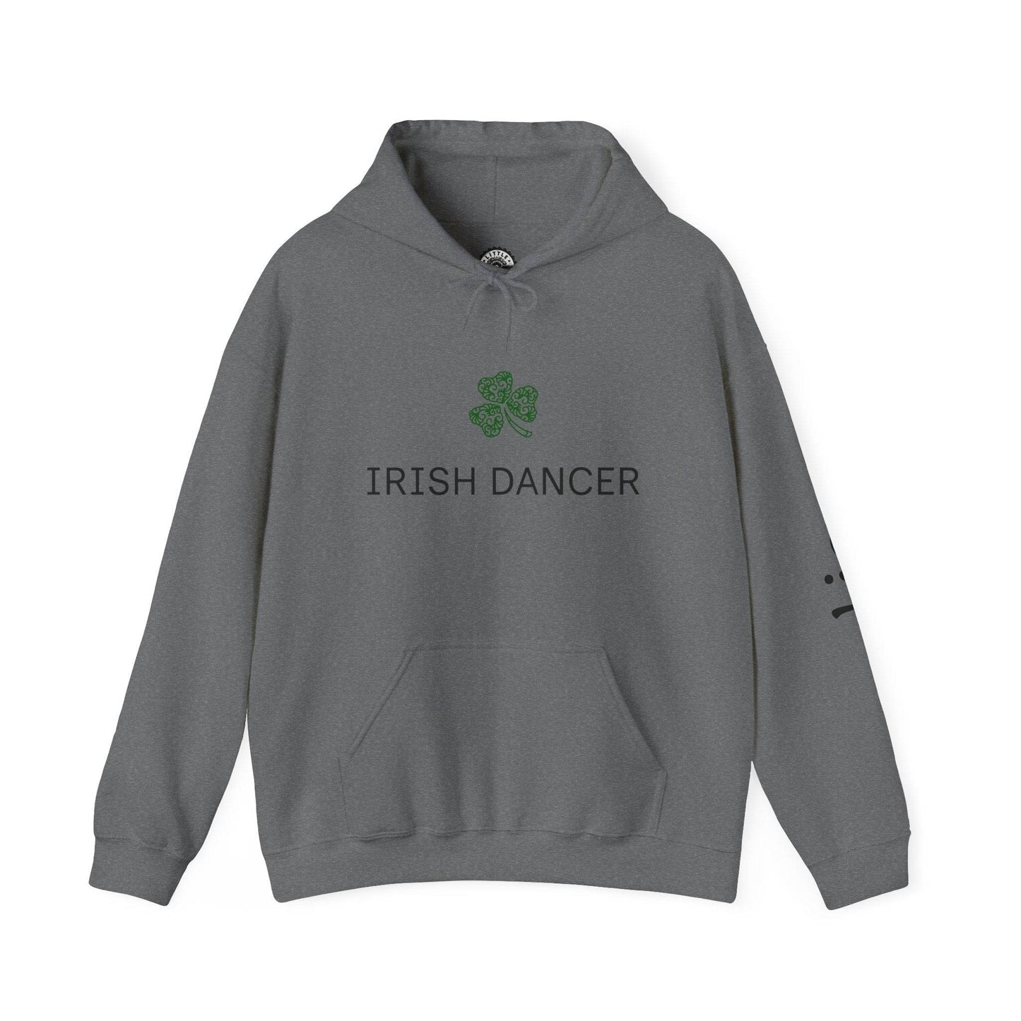 Personalized Irish Dancer Hoodie, Dance Sweatshirt, Celtic Jig Pullover, Shamrock Dance Jacket, St. Patrick's Day Top - Little Flower Farm