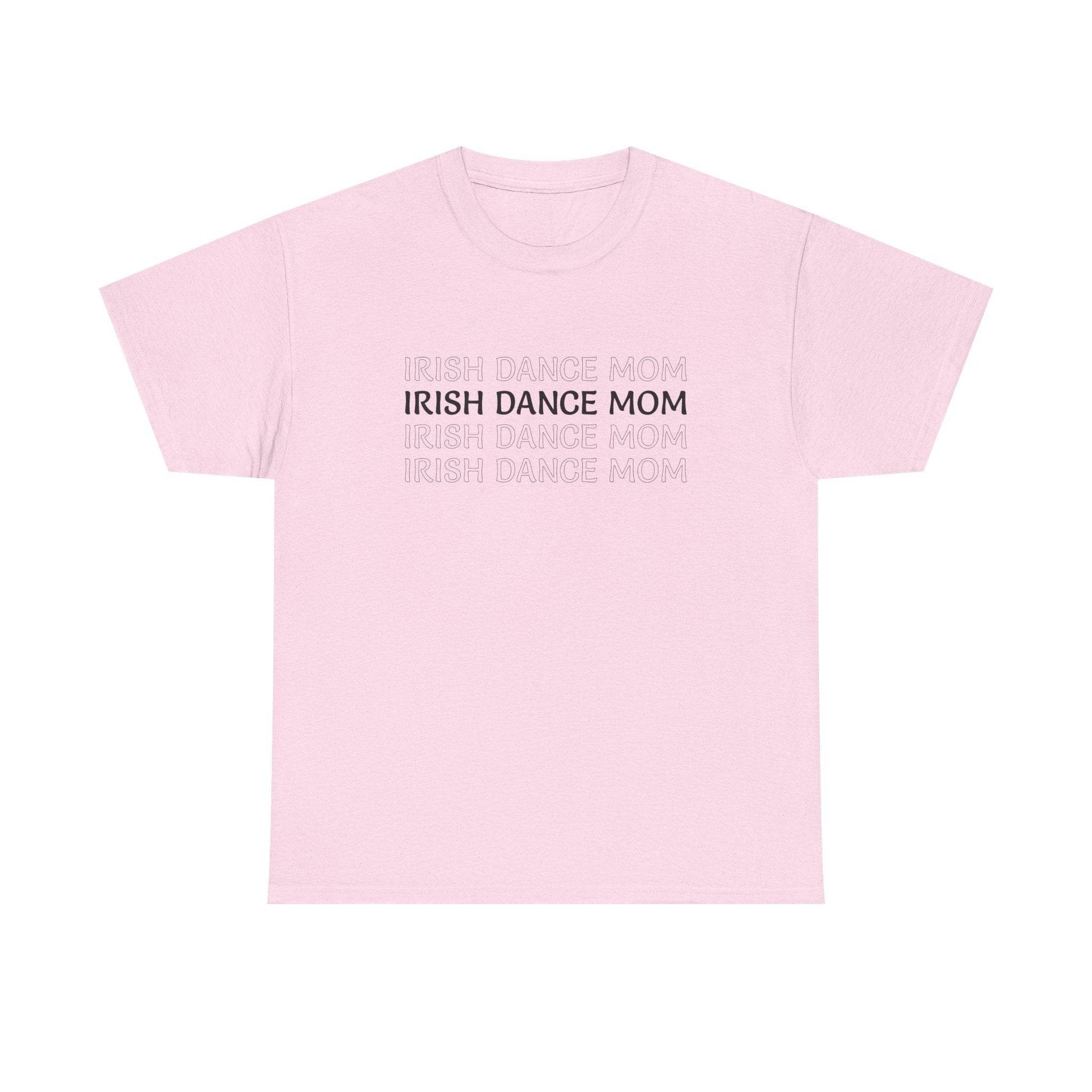 Irish Dance Mom Tee, St. Patrick's Day Shirt, Celtic Dance T-Shirt, Irish Pride Top, Shamrock Apparel - Little Flower Farm