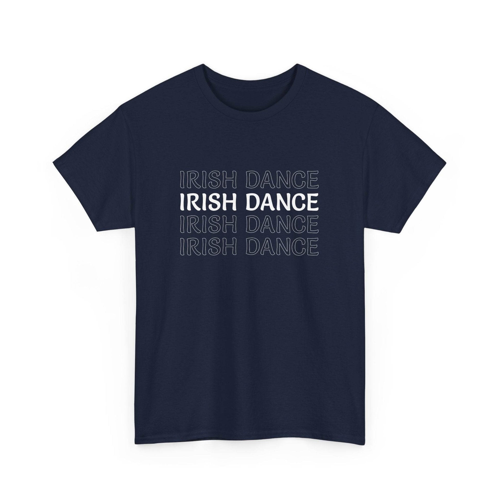 Irish Dance Tee, St. Patrick's Day Shirt, Celtic Dance T-Shirt, Irish Pride Top, Shamrock Apparel - Little Flower Farm
