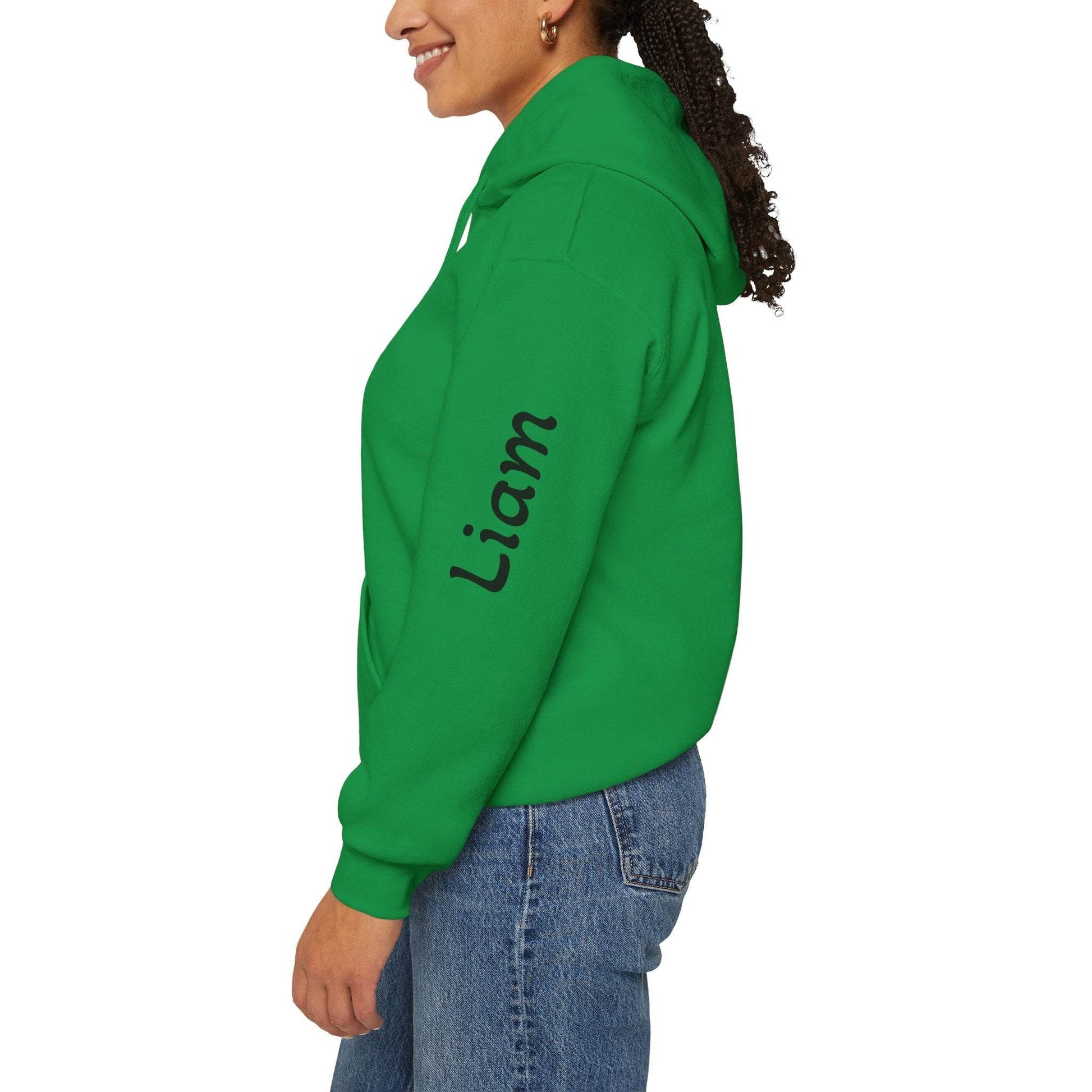 Personalized Irish Dancer Hoodie, Dance Sweatshirt, Celtic Jig Pullover, Shamrock Dance Jacket, St. Patrick's Day Top - Little Flower Farm