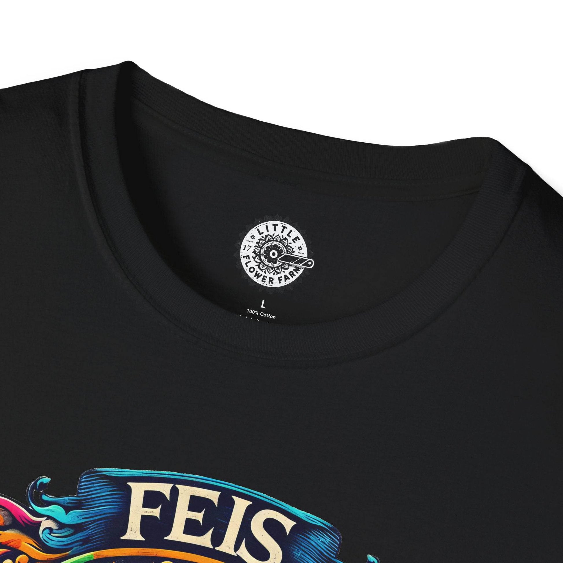 Feis Mom Irish Dance Competition Themed Unisex Softstyle T-Shirt - Lightweight Tee for Dance Moms, Irish Dance Fans, St. Patrick's Day Gift, - Little Flower Farm