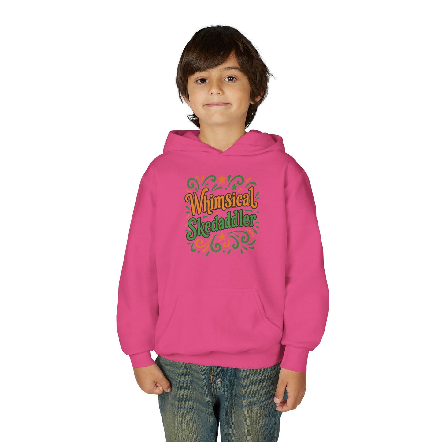 Whimsical Skedaddler Youth Hoodie, Fun Sweatshirt for Kids, Cozy Gift for Birthdays, Holiday Celebrations, Playful Casual Wear