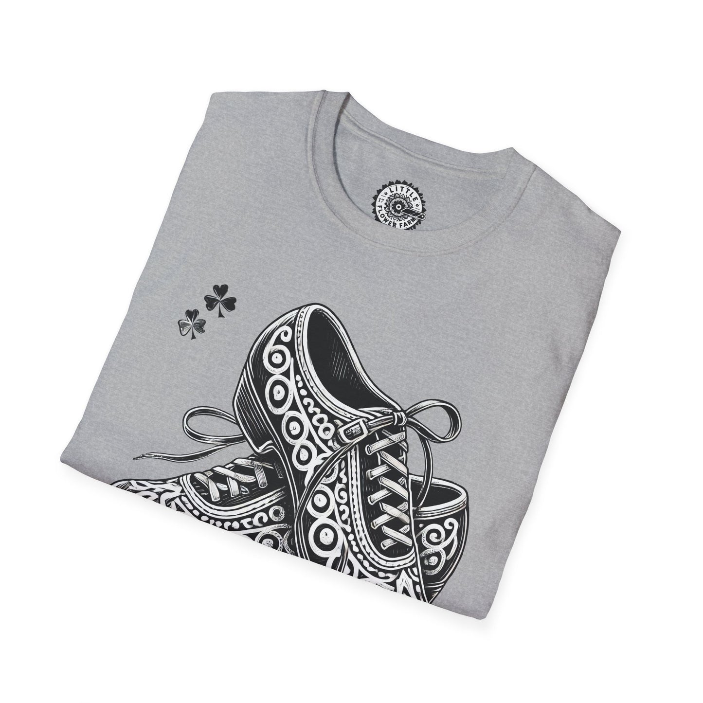 Irish Dance Shoes Themed Unisex Softstyle T-Shirt