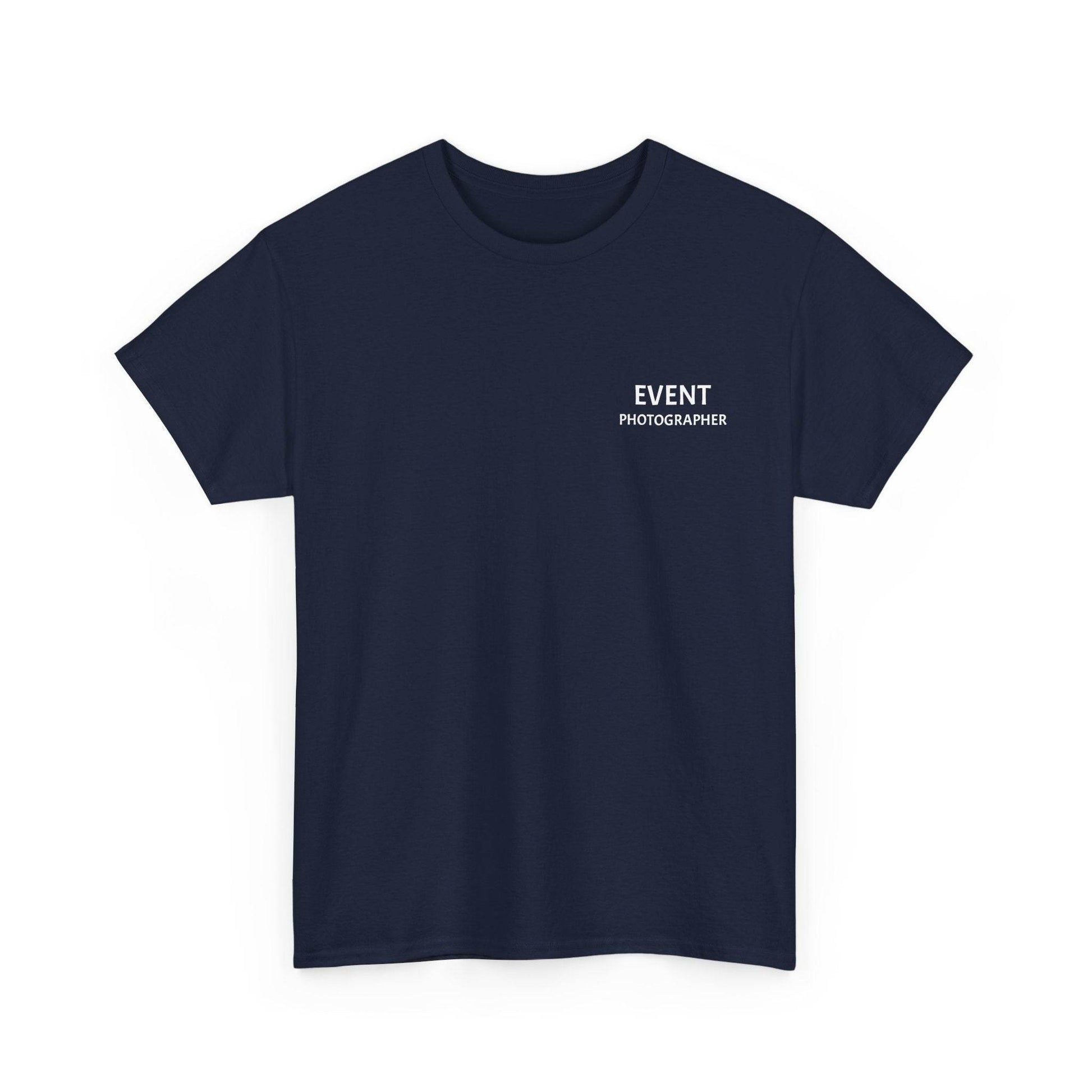 Unisex Heavy Cotton Tee - Event Photographer Graphic Shirt - Little Flower Farm