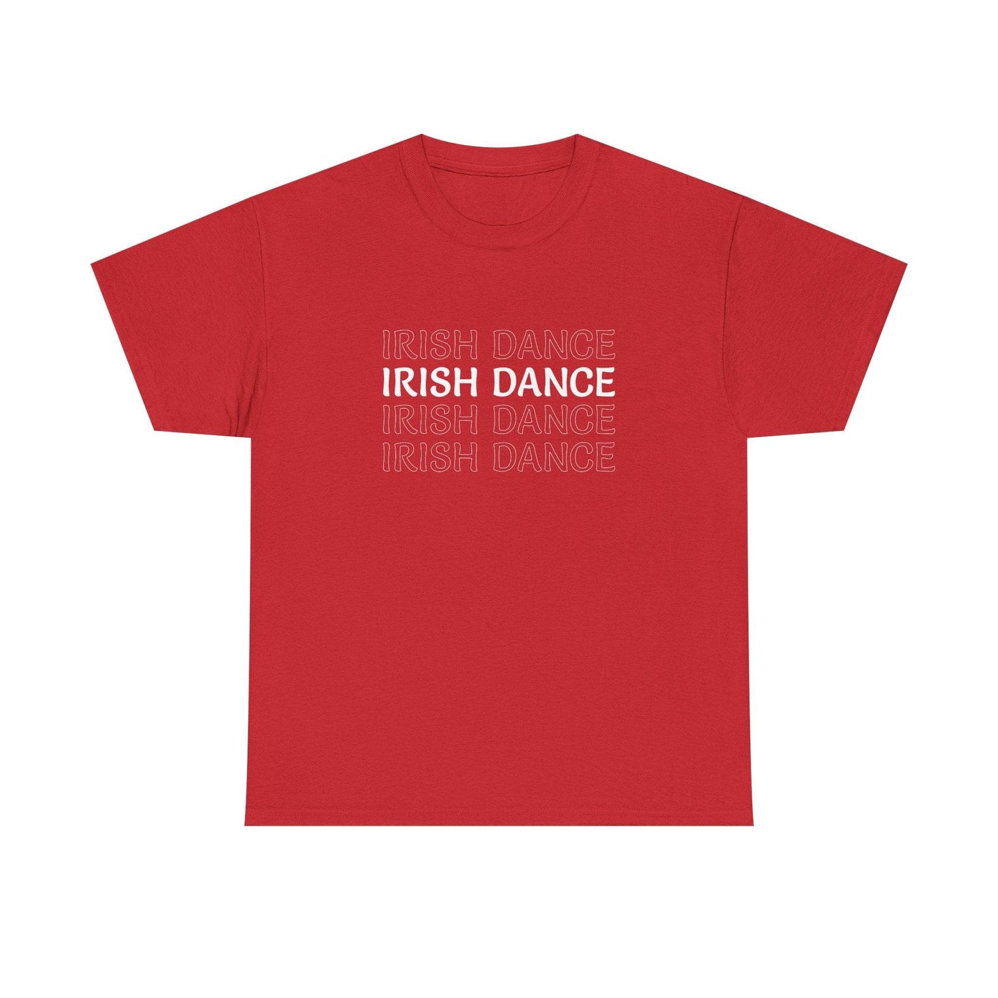 Irish Dance Tee, St. Patrick's Day Shirt, Celtic Dance T-Shirt, Irish Pride Top, Shamrock Apparel - Little Flower Farm
