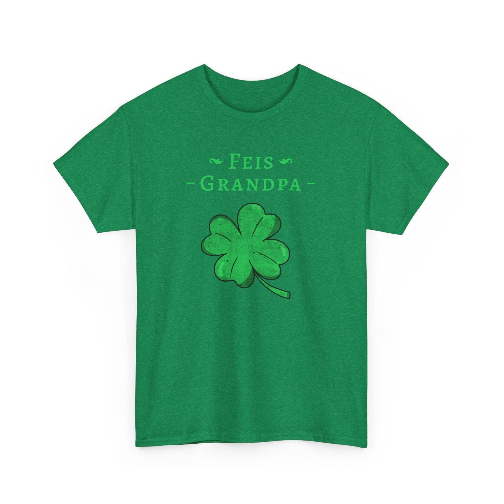 Feis Grandpa Tee, St. Patrick's Day Shirt, Celtic Dance T-Shirt, Irish Pride Top, Shamrock Apparel, Irish Dance Competition - Little Flower Farm