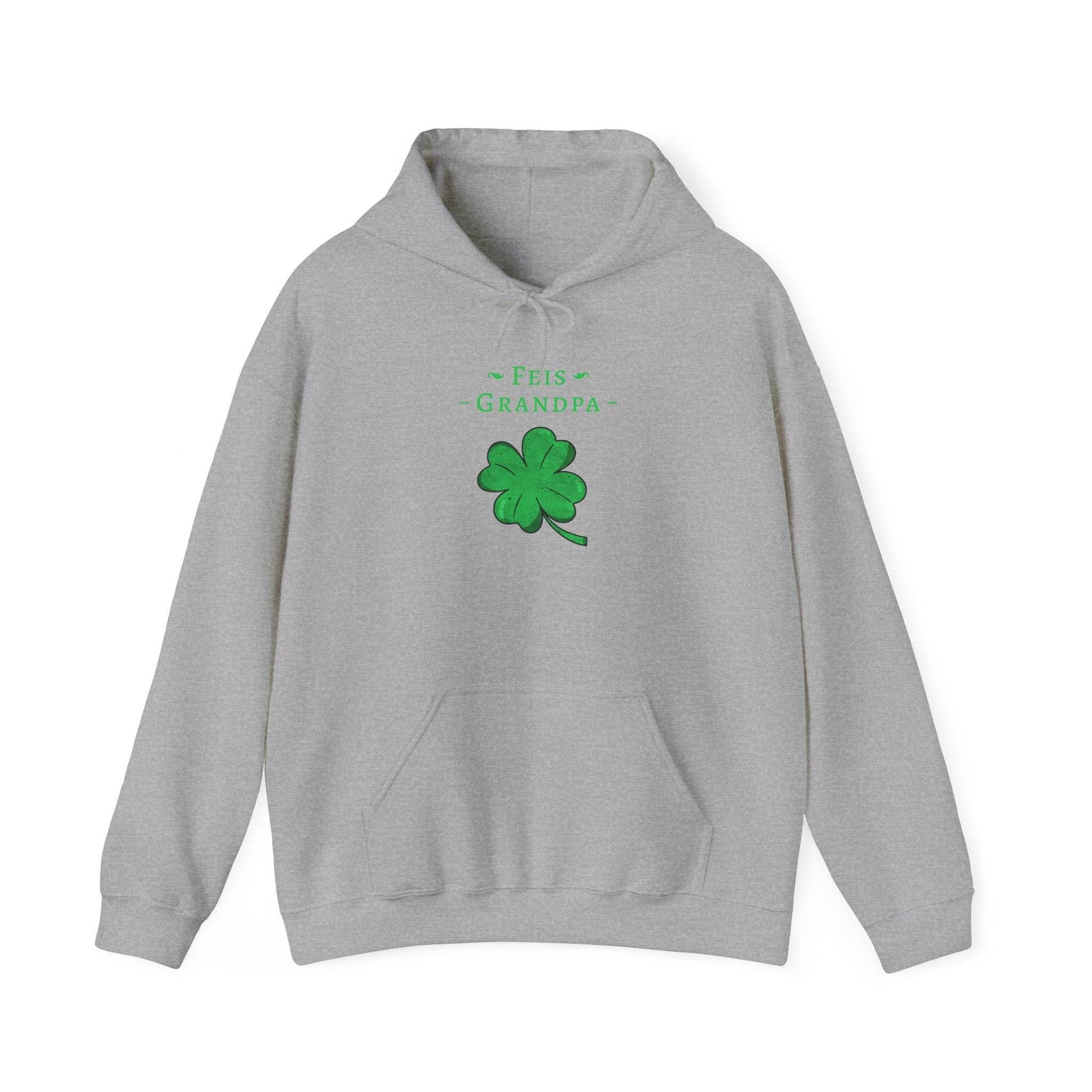 Feis Grandpa Hoodie, Irish Dance Sweatshirt Gift, Unisex Dance Competition Clothing, Irish Grandfather Present, Hooded Jumper Apparel, - Little Flower Farm