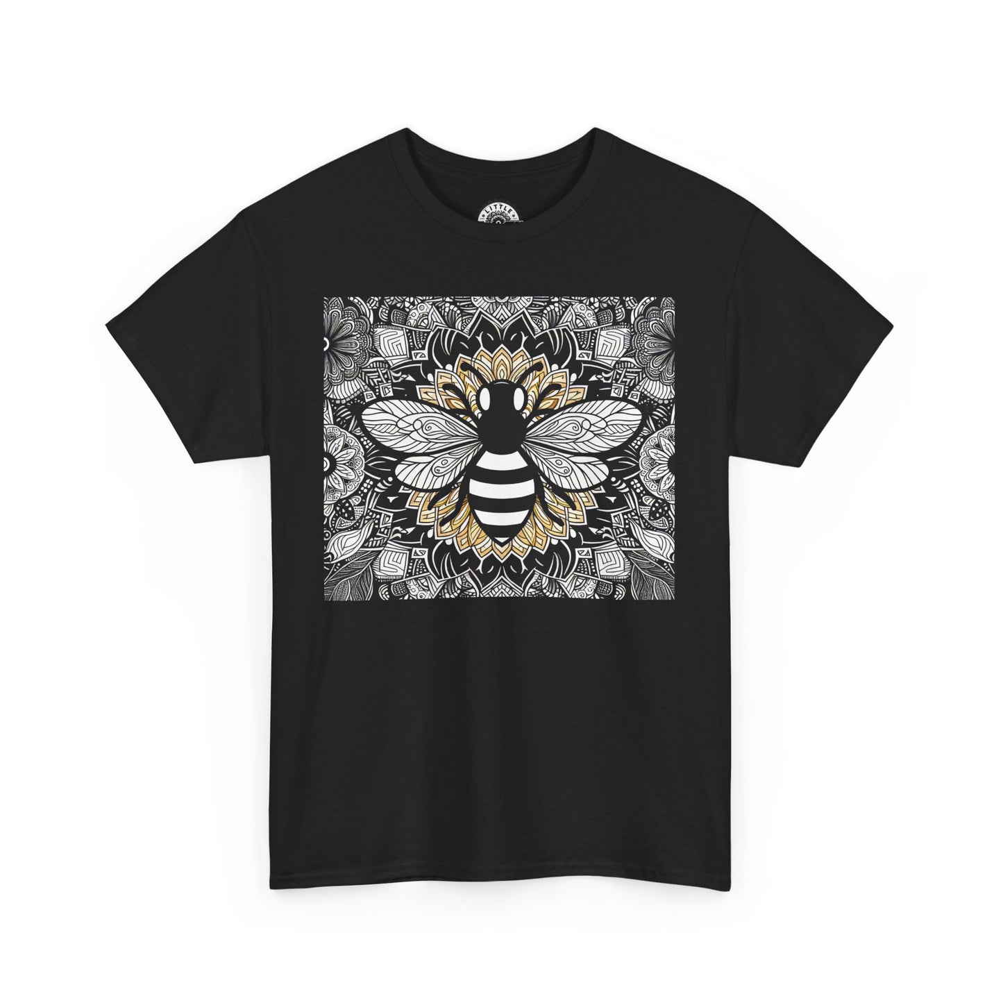 Honey Bee Design Unisex Heavy Cotton Tee