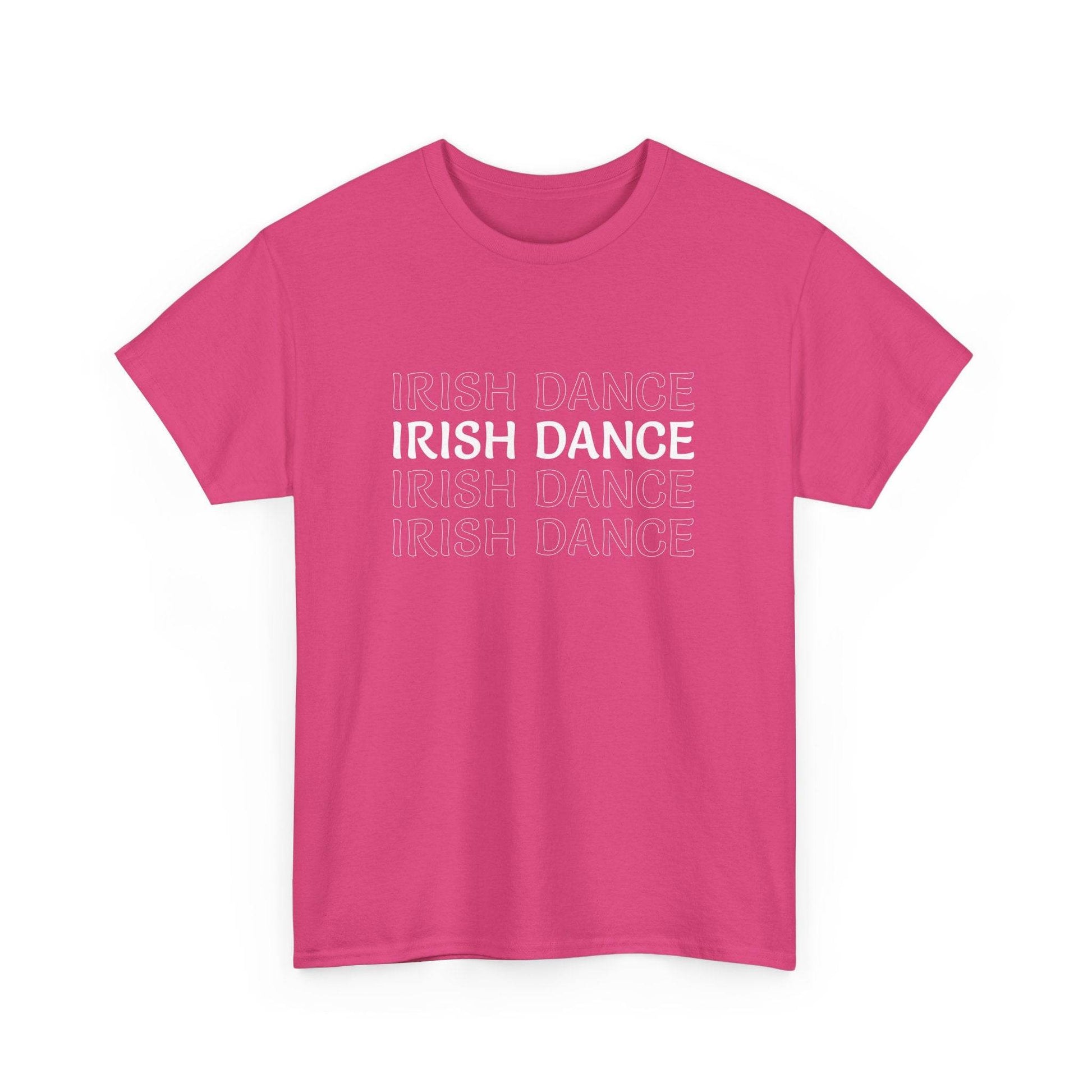 Irish Dance Tee, St. Patrick's Day Shirt, Celtic Dance T-Shirt, Irish Pride Top, Shamrock Apparel - Little Flower Farm