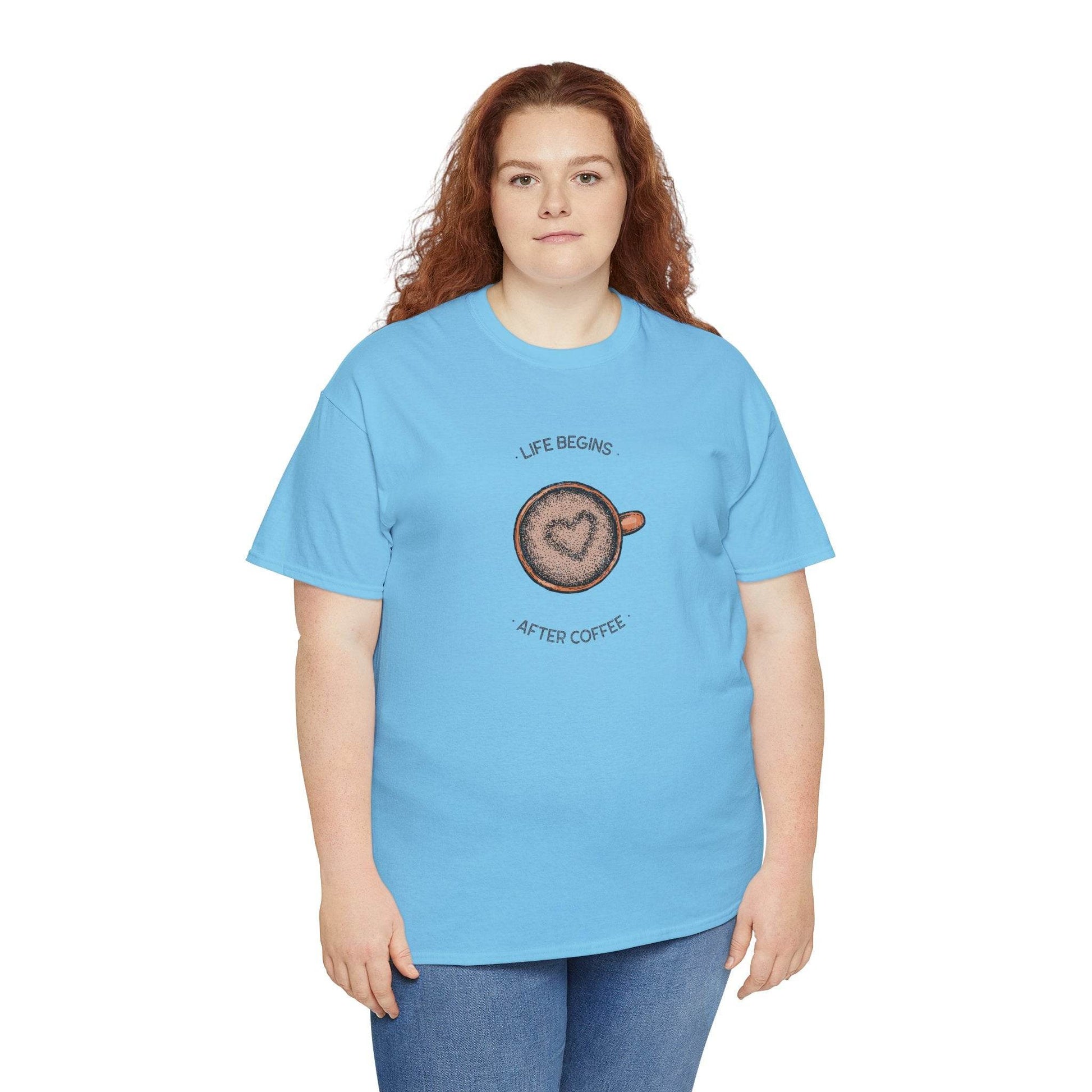 Coffee Lover Unisex Tee, Coffee Tee, Caffeine Addict Shirt, Funny Coffee Shirt, Coffee Gift, Coffee T-Shirt - Little Flower Farm
