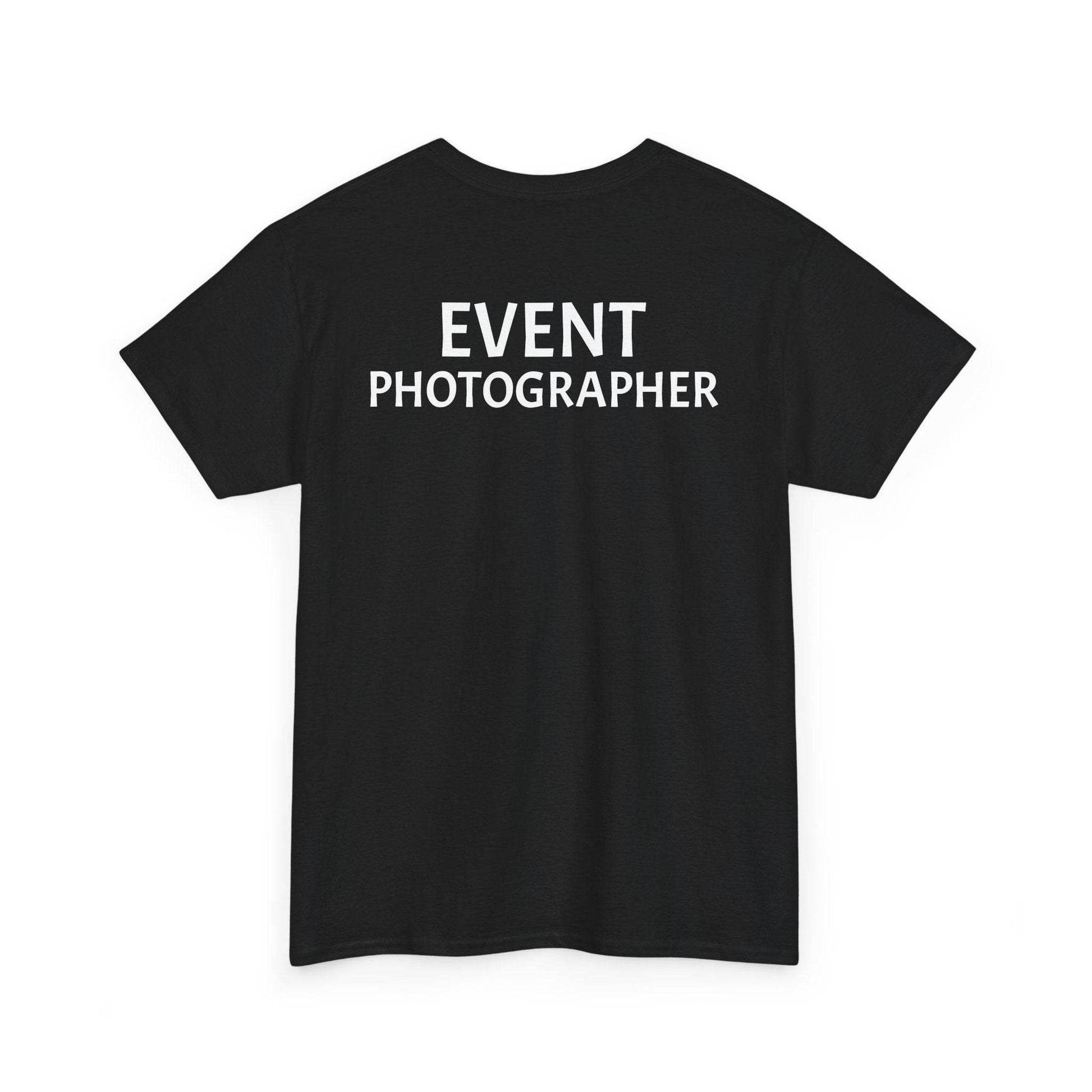 Unisex Heavy Cotton Tee - Event Photographer Graphic Shirt - Little Flower Farm