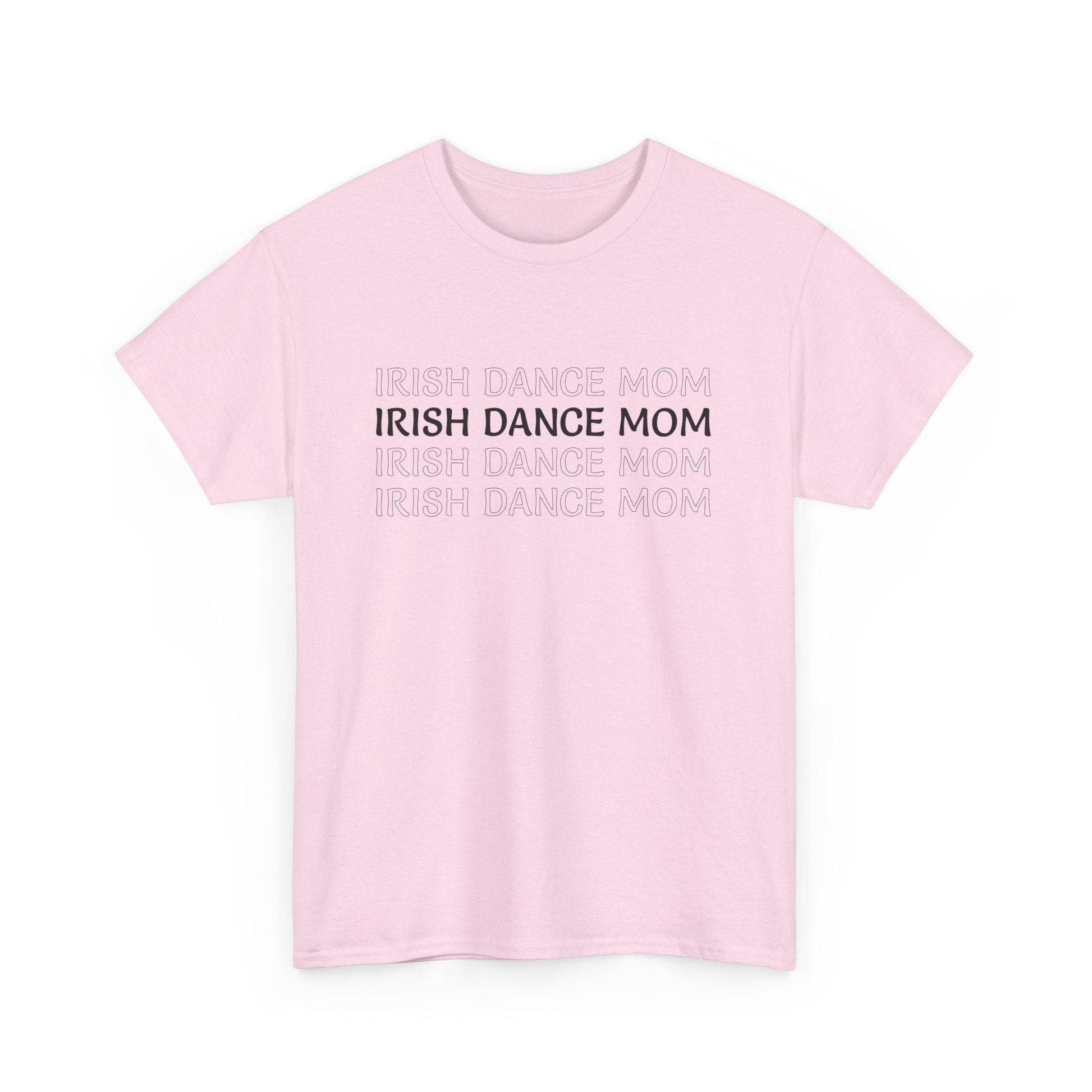 Irish Dance Mom Tee, St. Patrick's Day Shirt, Celtic Dance T-Shirt, Irish Pride Top, Shamrock Apparel - Little Flower Farm