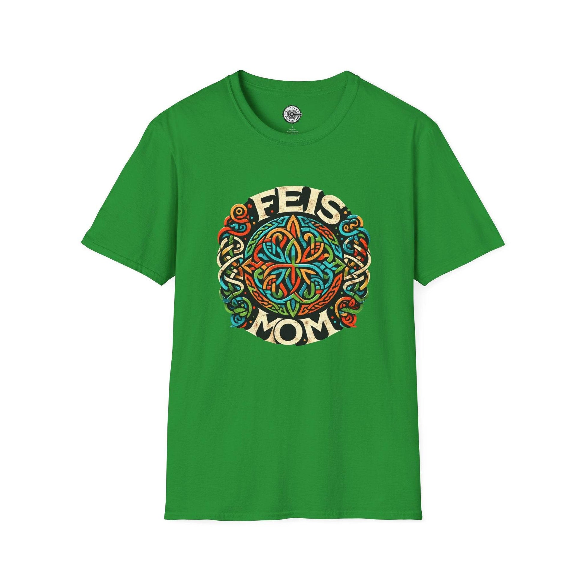 Feis Mom Irish Dance Competition Unisex Softstyle T-Shirt, Irish Dance Shirt, Dance Mom Tee, Dance Competition Apparel, Gift for Feis Mom, - Little Flower Farm
