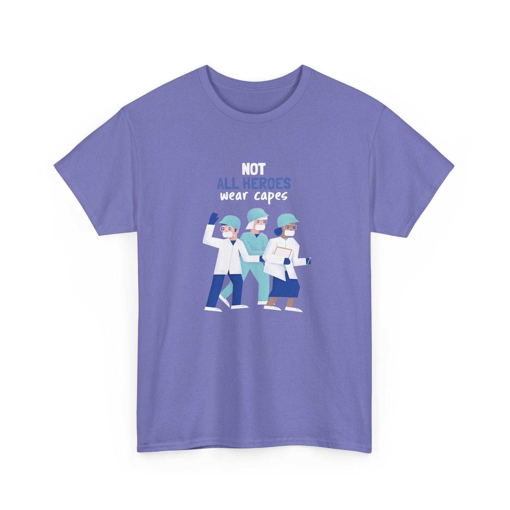 Healthcare Service Hero T-Shirt, Nurse Doctor Gift, Hospital Appreciation Shirt, Medical Worker Thank You Top - Little Flower Farm