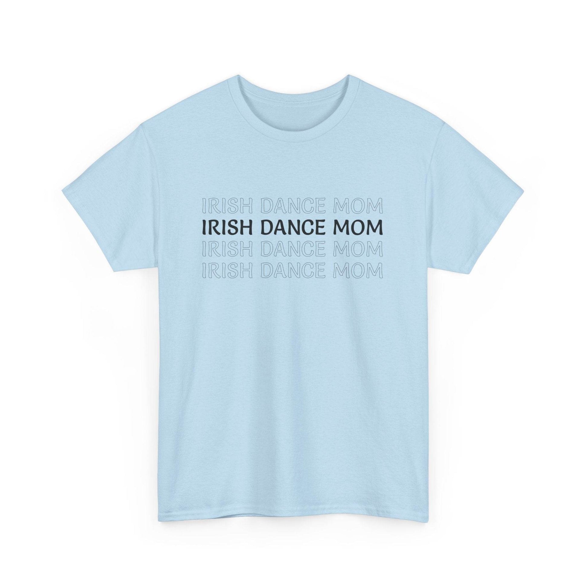 Irish Dance Mom Tee, St. Patrick's Day Shirt, Celtic Dance T-Shirt, Irish Pride Top, Shamrock Apparel - Little Flower Farm