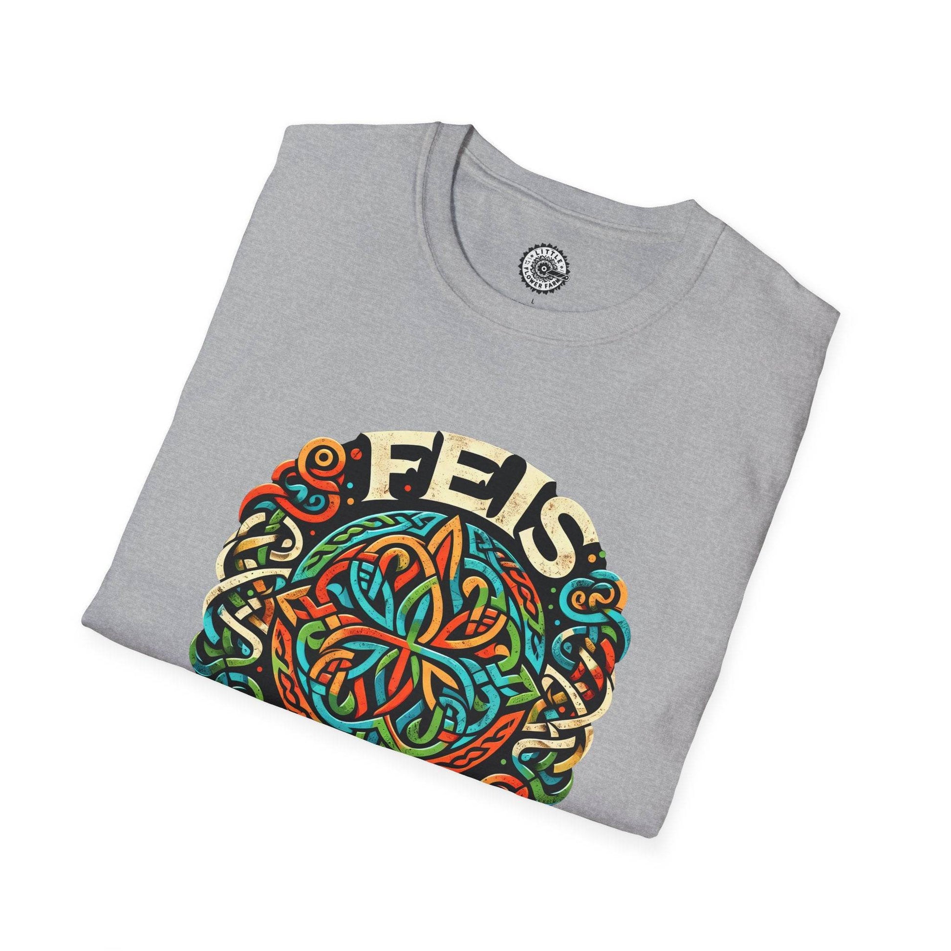 Feis Mom Irish Dance Competition Unisex Softstyle T-Shirt, Irish Dance Shirt, Dance Mom Tee, Dance Competition Apparel, Gift for Feis Mom, - Little Flower Farm