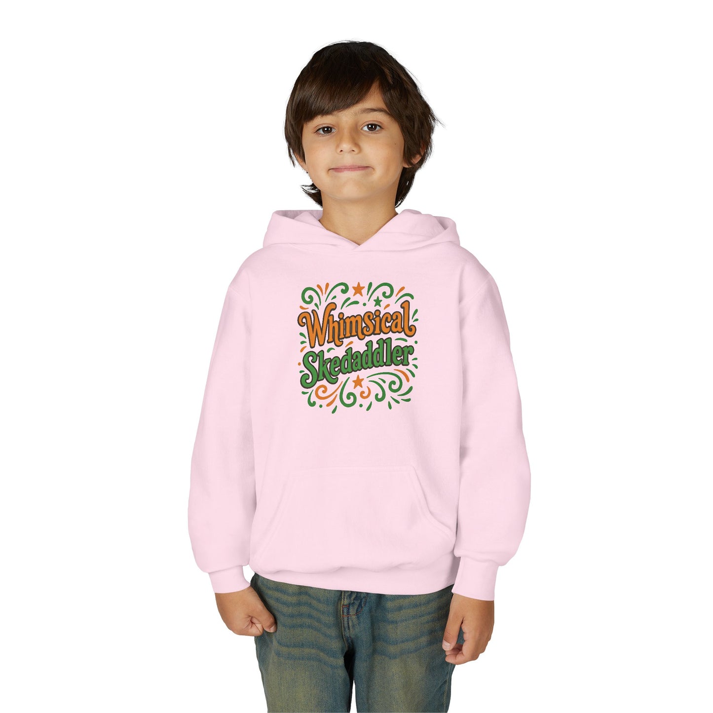 Whimsical Skedaddler Youth Hoodie, Fun Sweatshirt for Kids, Cozy Gift for Birthdays, Holiday Celebrations, Playful Casual Wear