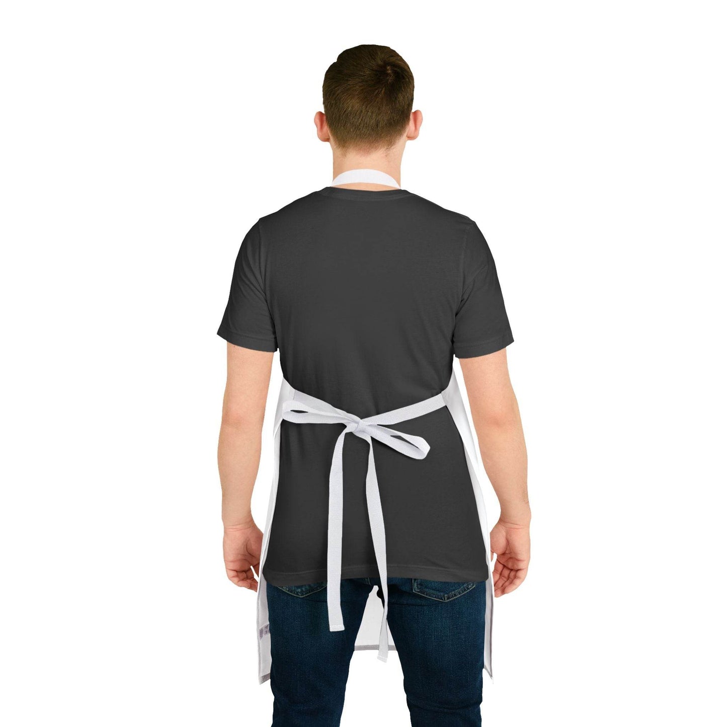 Personalized Kitchen Apron, Custom Home Kitchen Cooking Gift, Religious Handmade Chef BBQ, Adjustable 5-Color Straps, Christian, Custom - Little Flower Farm